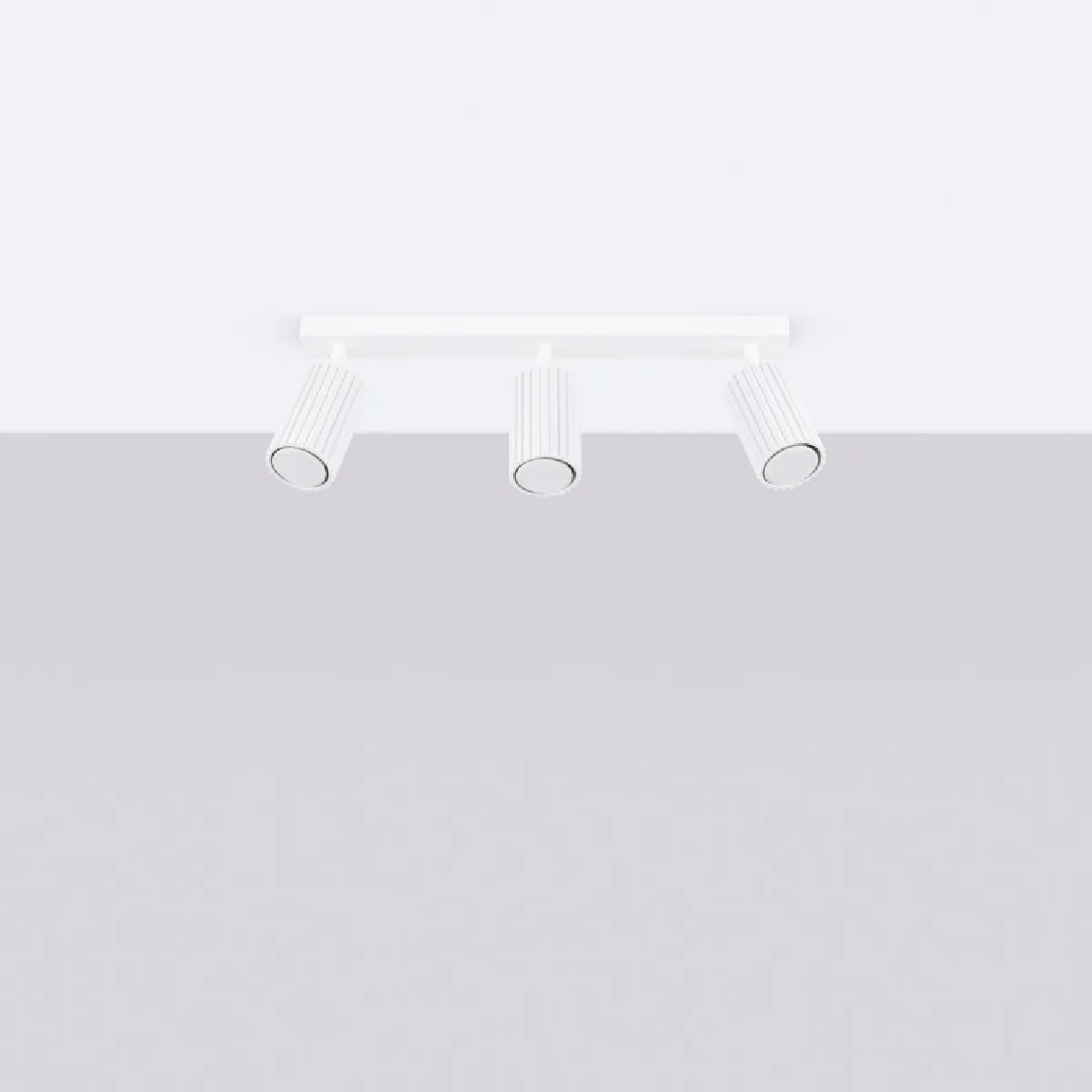 Plafonnier Elaen 3L blanc 16.5 x 45 x 6.5( h x l x P en cm )