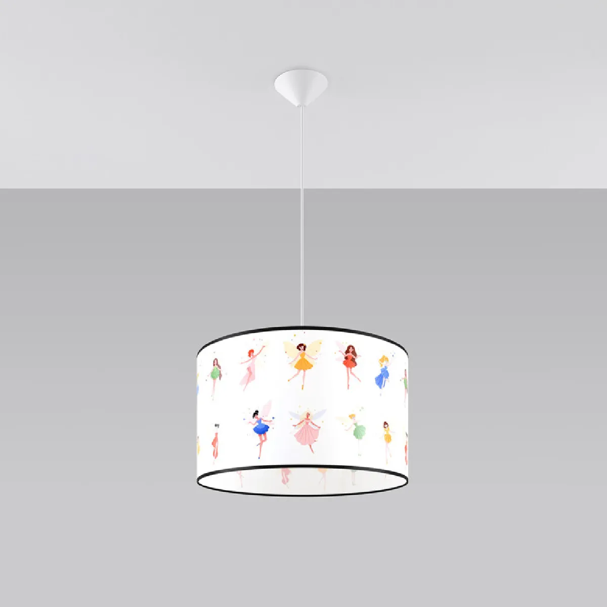 Lampe suspendue FAIRY 40 95 x 40 x 40( h x l x P en cm )