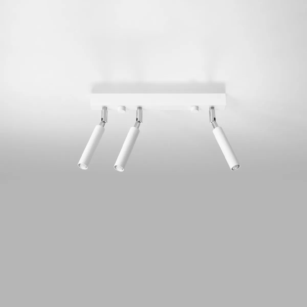 Plafonnier Zenaion 3 blanc 20 x 35 x 3( h x l x P en cm )