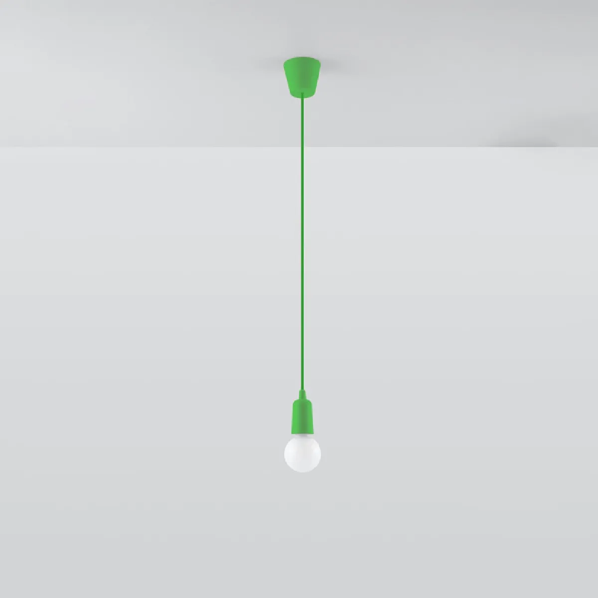 Lampe suspendue Noviar 1 vert 90 x 9 x 9( h x l x P en cm )