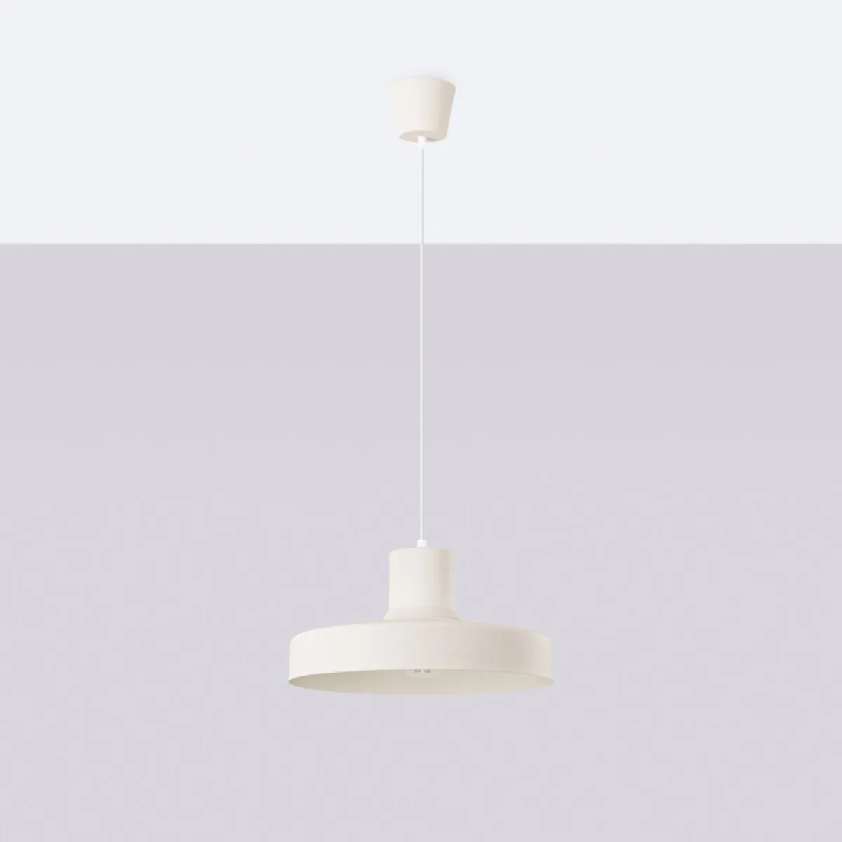 Lampe suspendue BILO beżowa 120 x 35 x 35( h x l x P en cm )