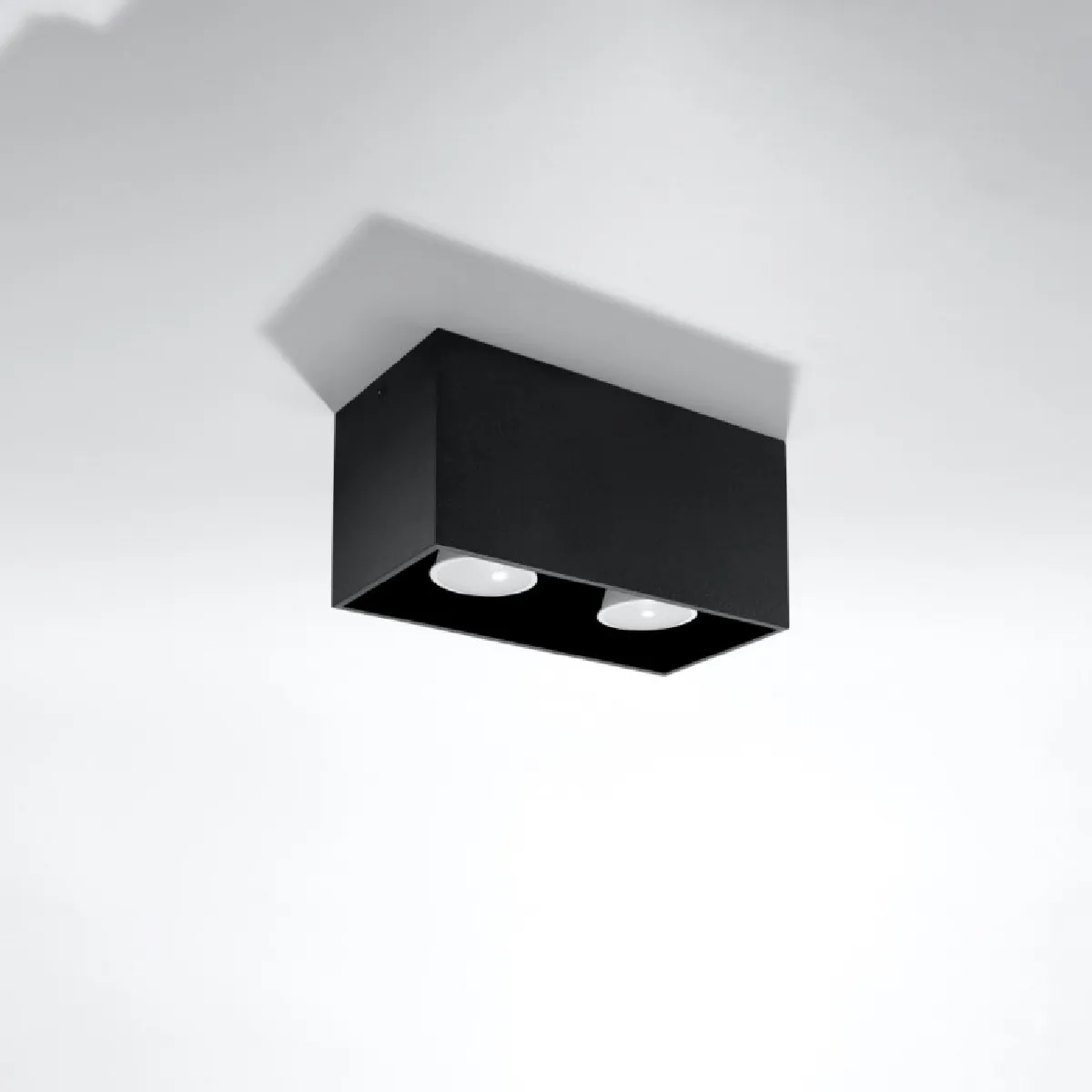 Plafonnier Elyaaeys noir 10 x 20 x 10( h x l x P en cm )