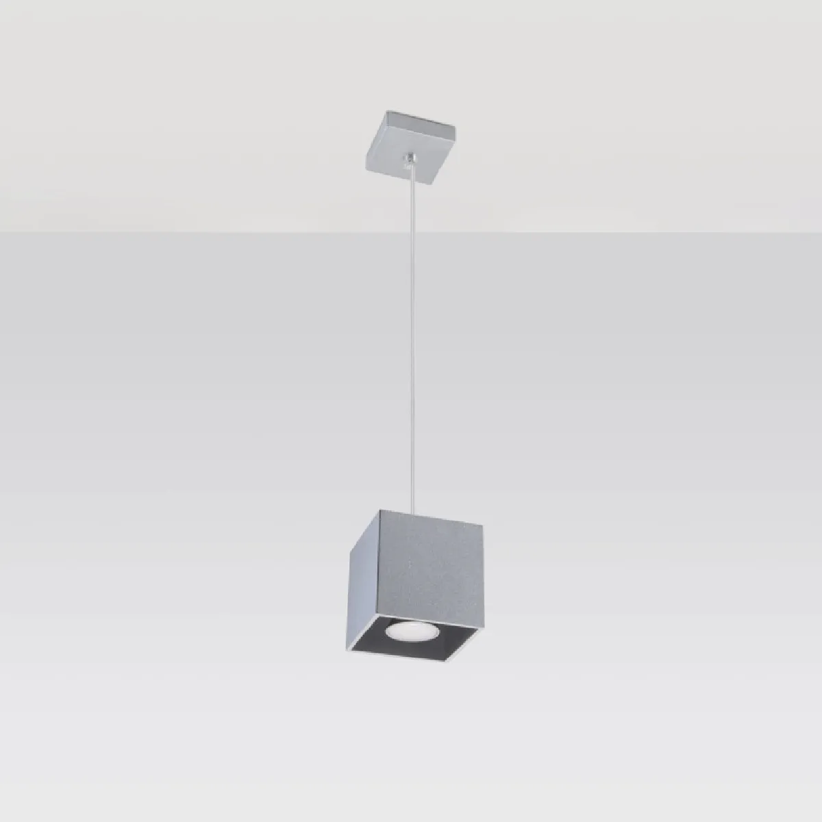 Lampe suspendue Elyaaeys 1 gris 110 x 10 x 10( h x l x P en cm )