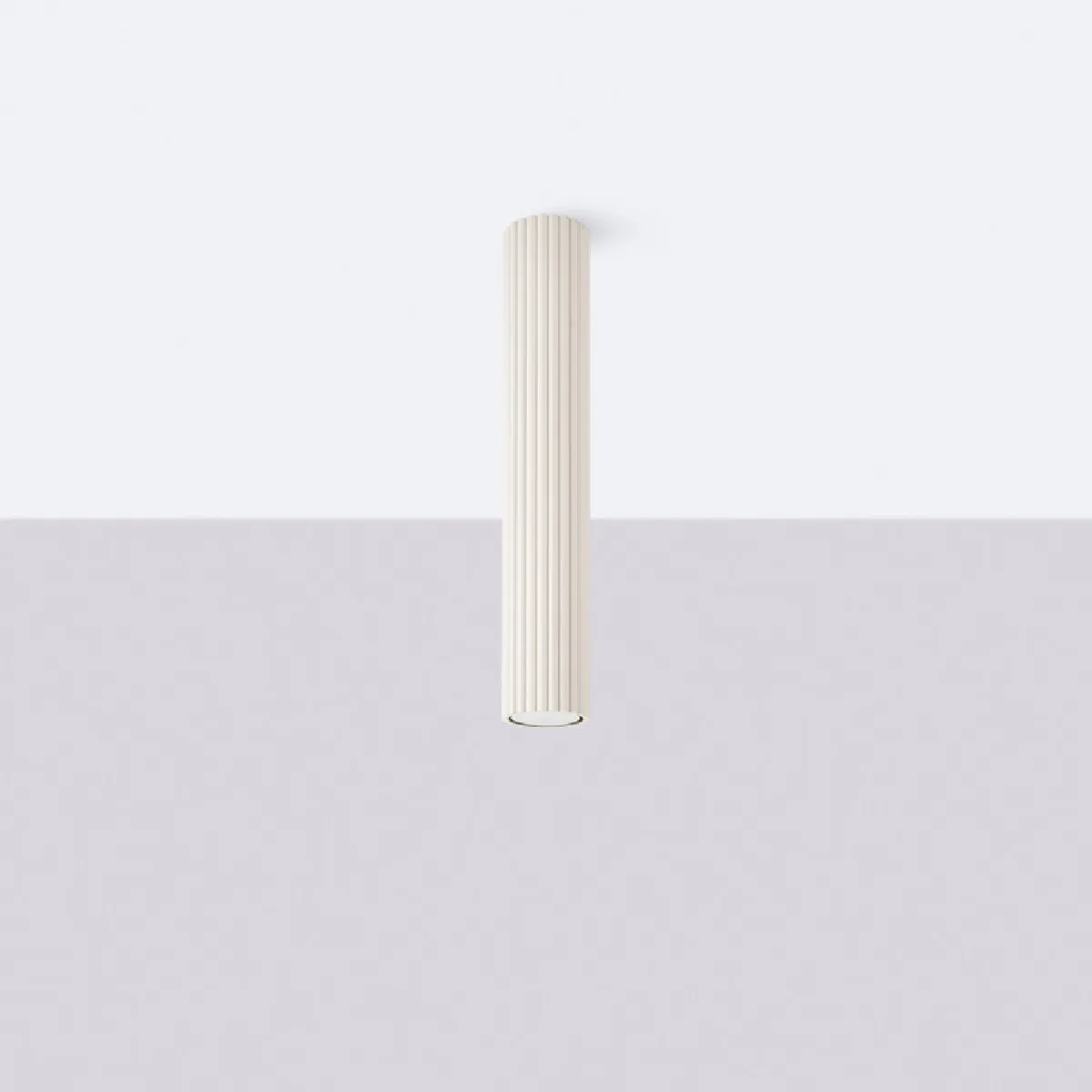 Plafonnier Elaen 40 beige 40 x 6.5 x 6.5( h x l x P en cm )