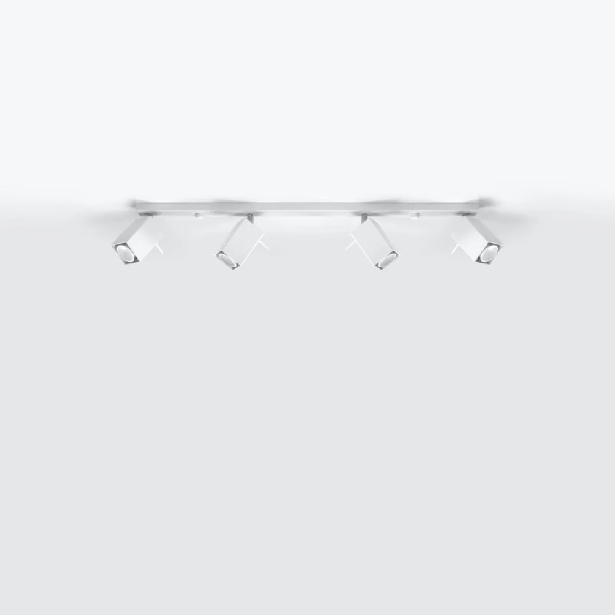 Plafonnier Norayra 4L blanc 16 x 80 x 6( h x l x P en cm )