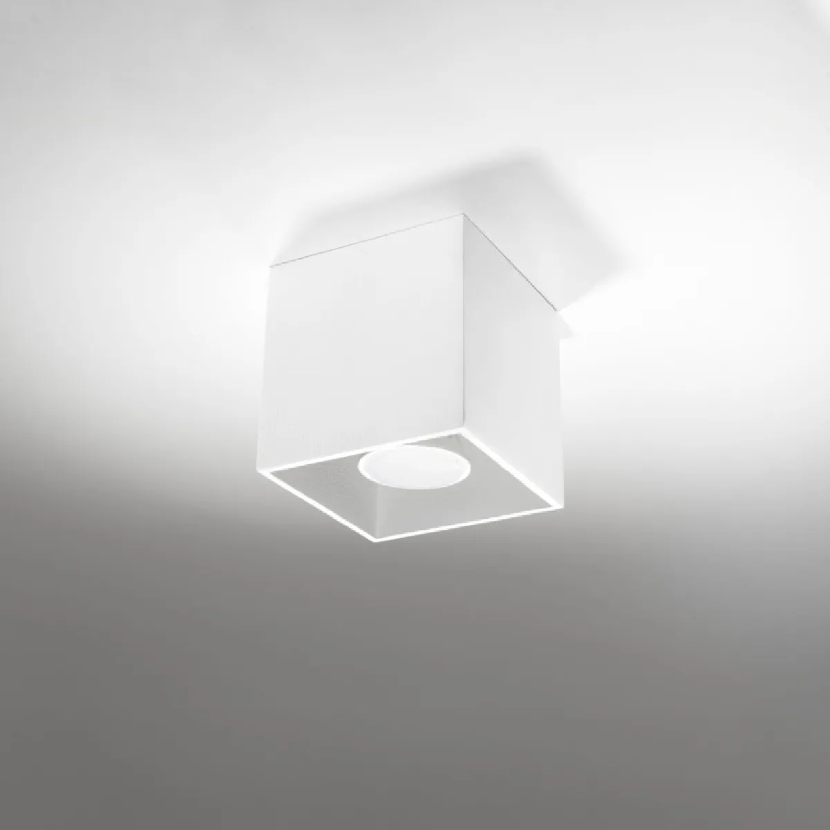 Plafonnier Elyaaeys 1 blanc 10 x 10 x 10( h x l x P en cm )
