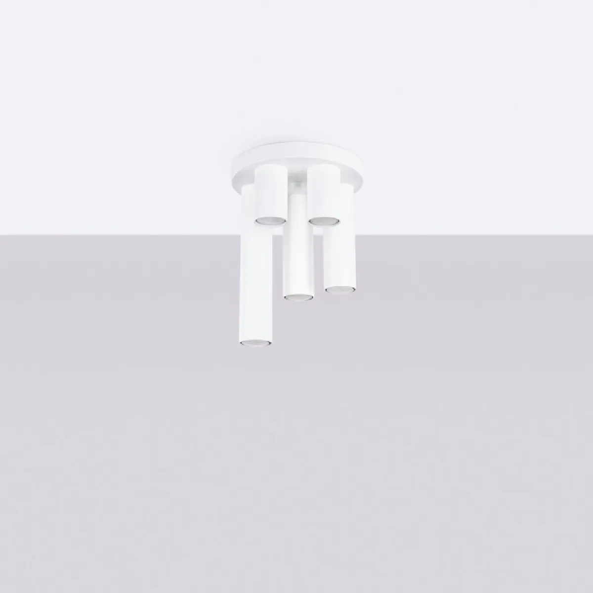 Plafonnier Noraaena 5P blanc 33 x 25 x 25( h x l x P en cm )