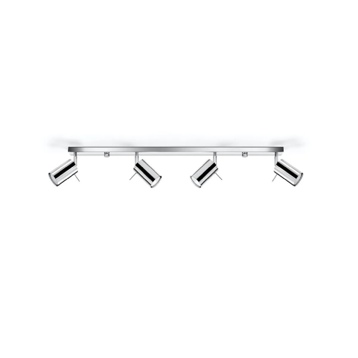 Plafonnier Veraaeen 4L chrome 16 x 80 x 6( h x l x P en cm )