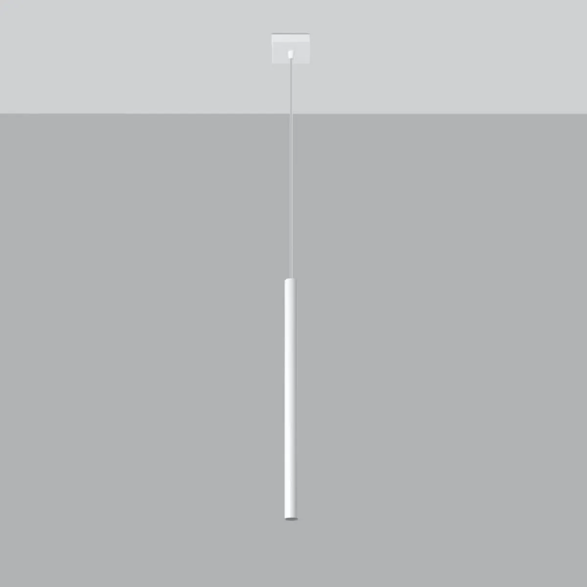 Lampe suspendue Noraaeen 1 blanc 100 x 8 x 8( h x l x P en cm )