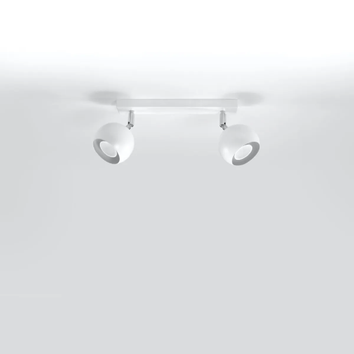 Plafonnier Veraiar 2 blanc 16 x 30 x 10( h x l x P en cm )