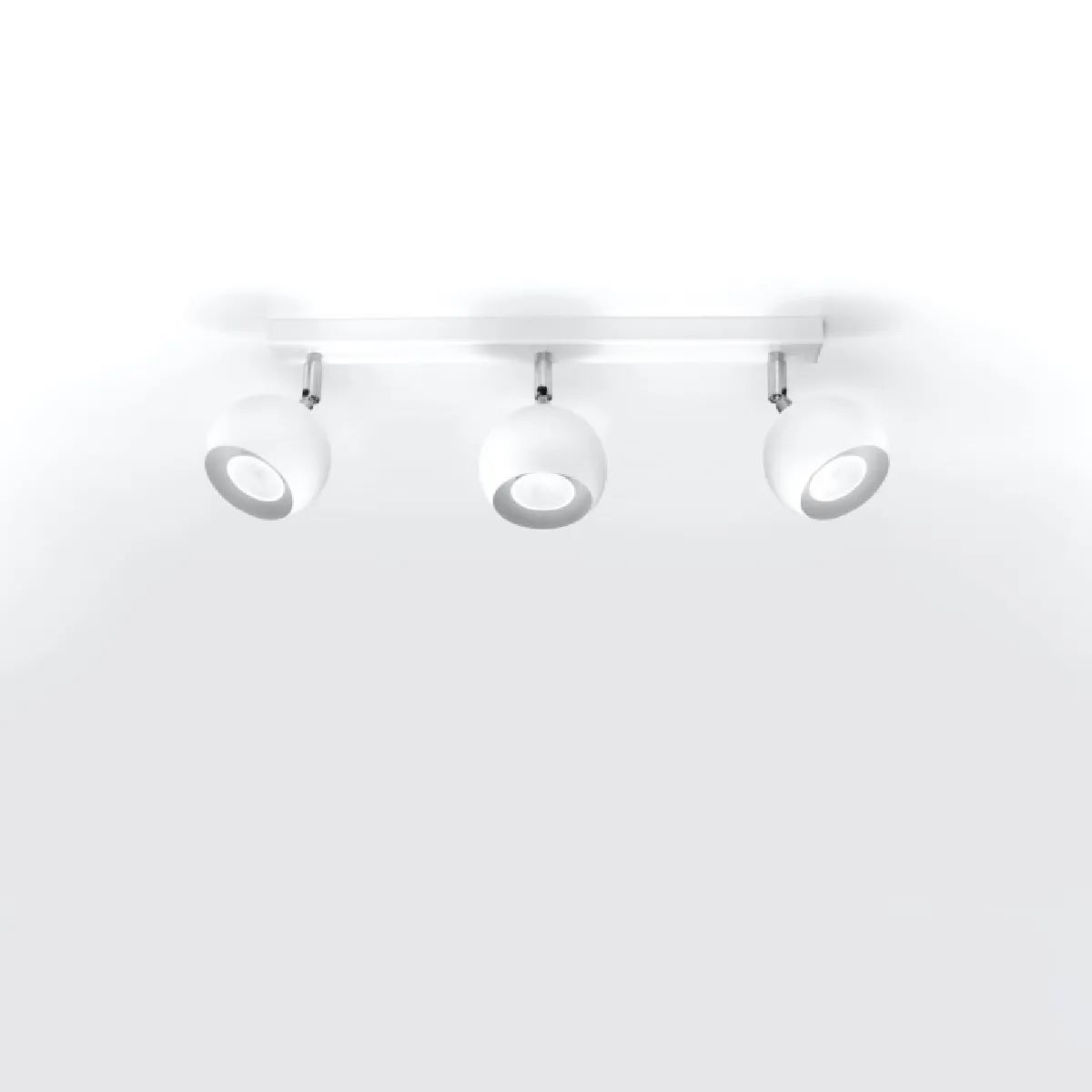 Plafonnier Veraiar 3 blanc 16 x 45 x 10( h x l x P en cm )