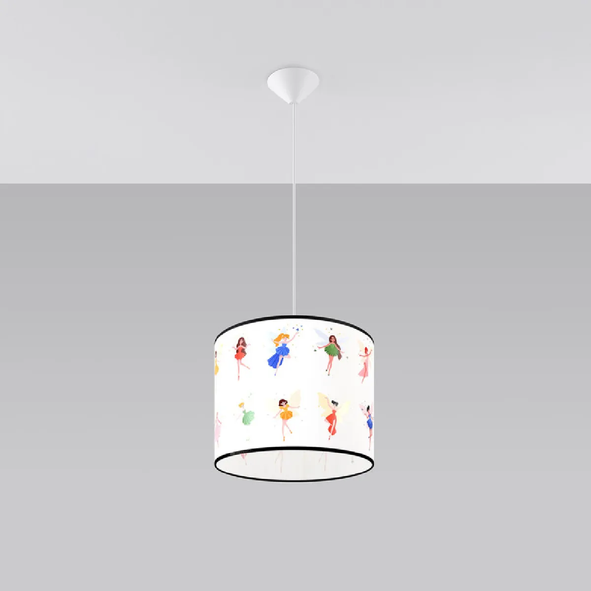 Lampe suspendue FAIRY 30 95 x 30 x 30( h x l x P en cm )