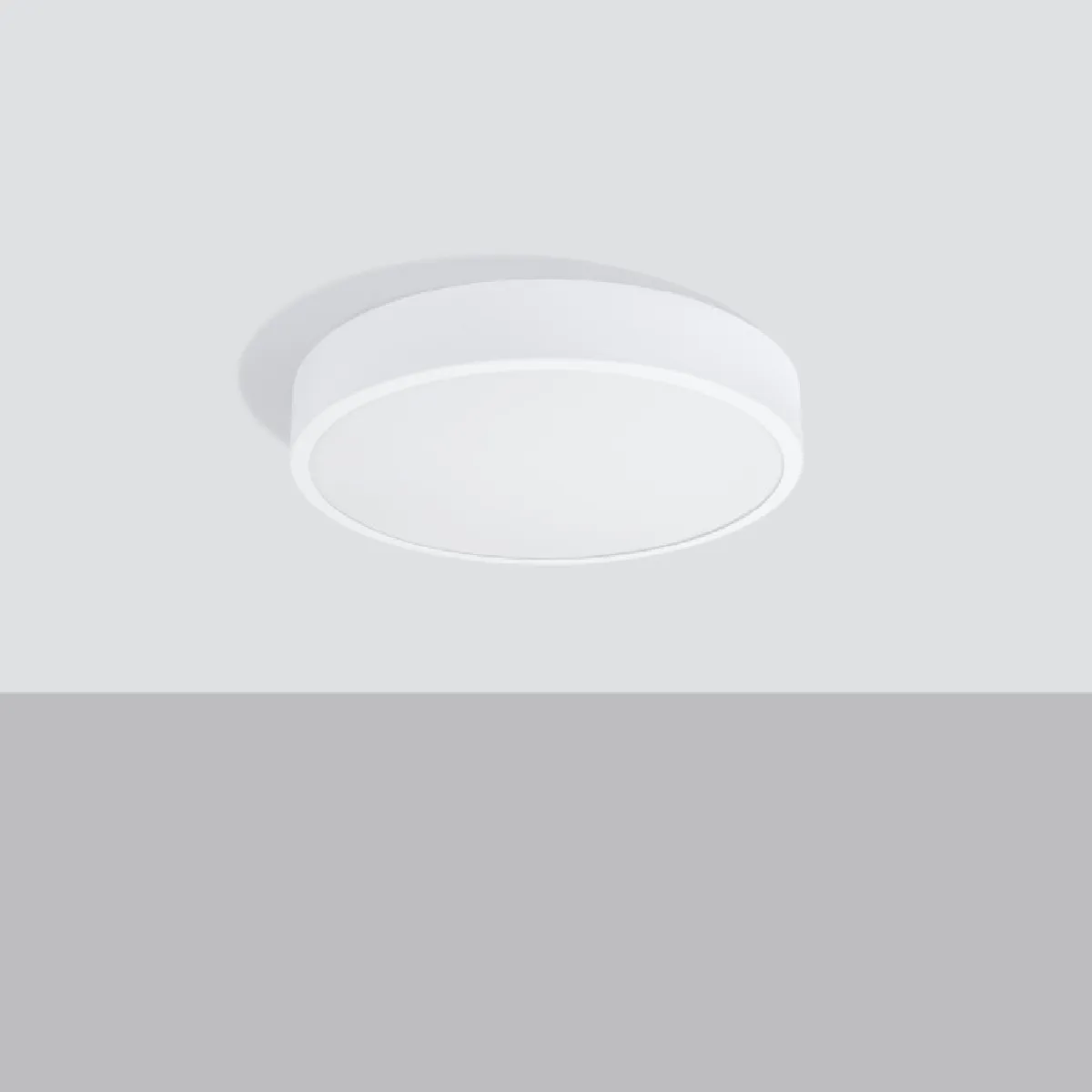 Plafonnier Elaar 40 blanc LED 3000 6 x 40 x 40( h x l x P en cm )
