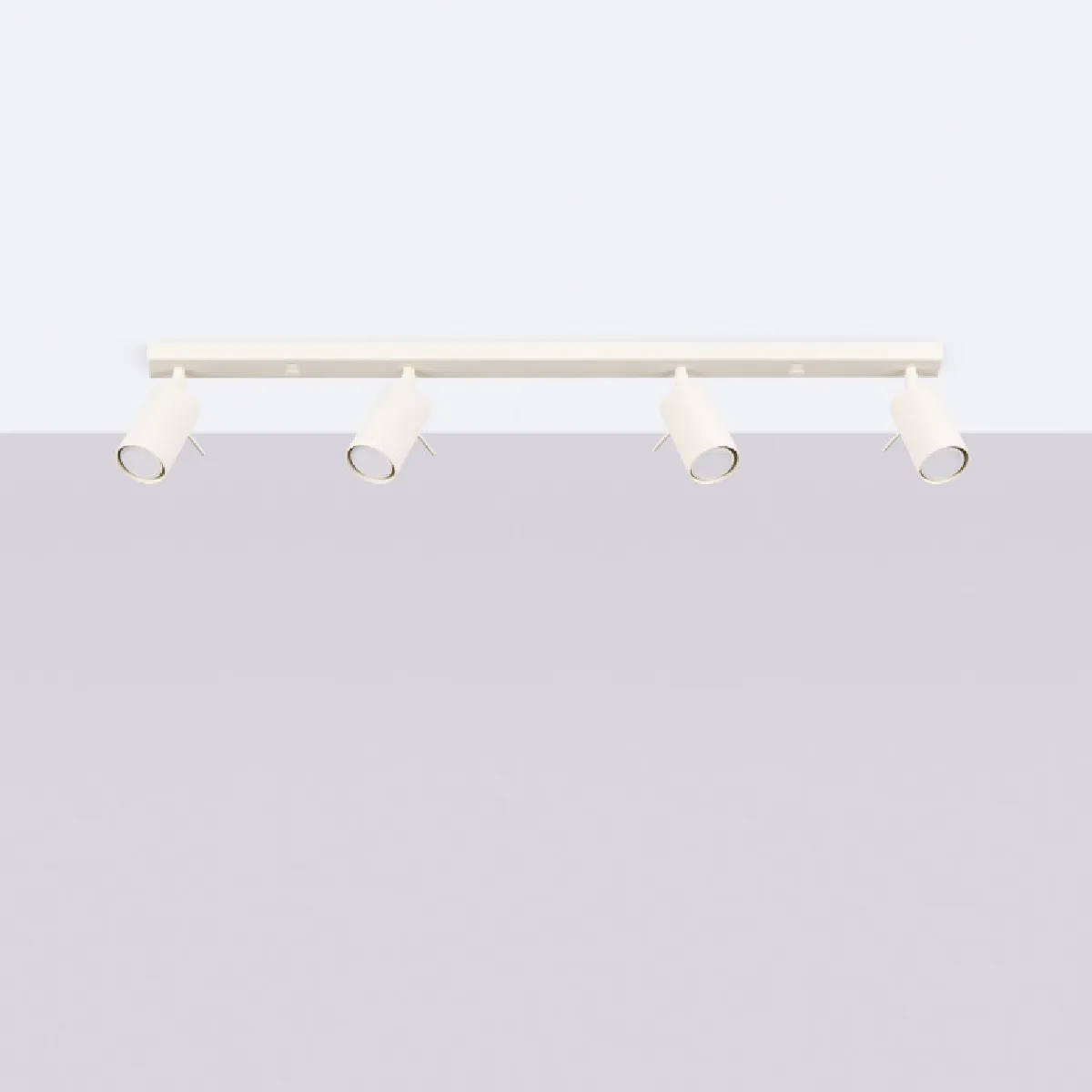 Plafonnier Veraaeen 4L beige 17 x 81 x 6( h x l x P en cm )