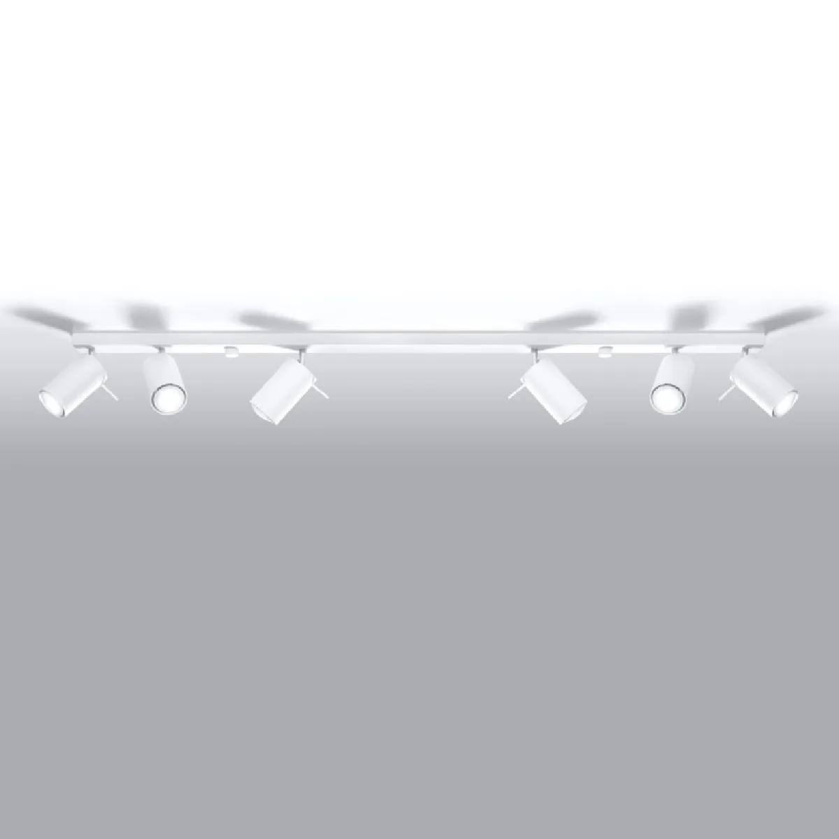 Plafonnier Veraaeen 6L blanc 16 x 118 x 6( h x l x P en cm )
