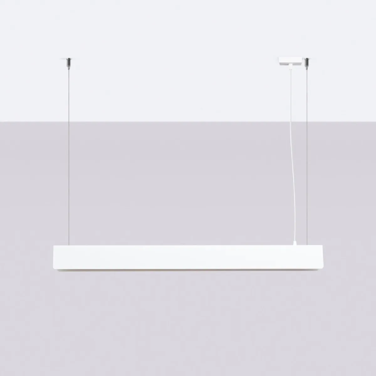 Lampe suspendue Lineaiana blanc 120 x 100 x 8( h x l x P en cm )