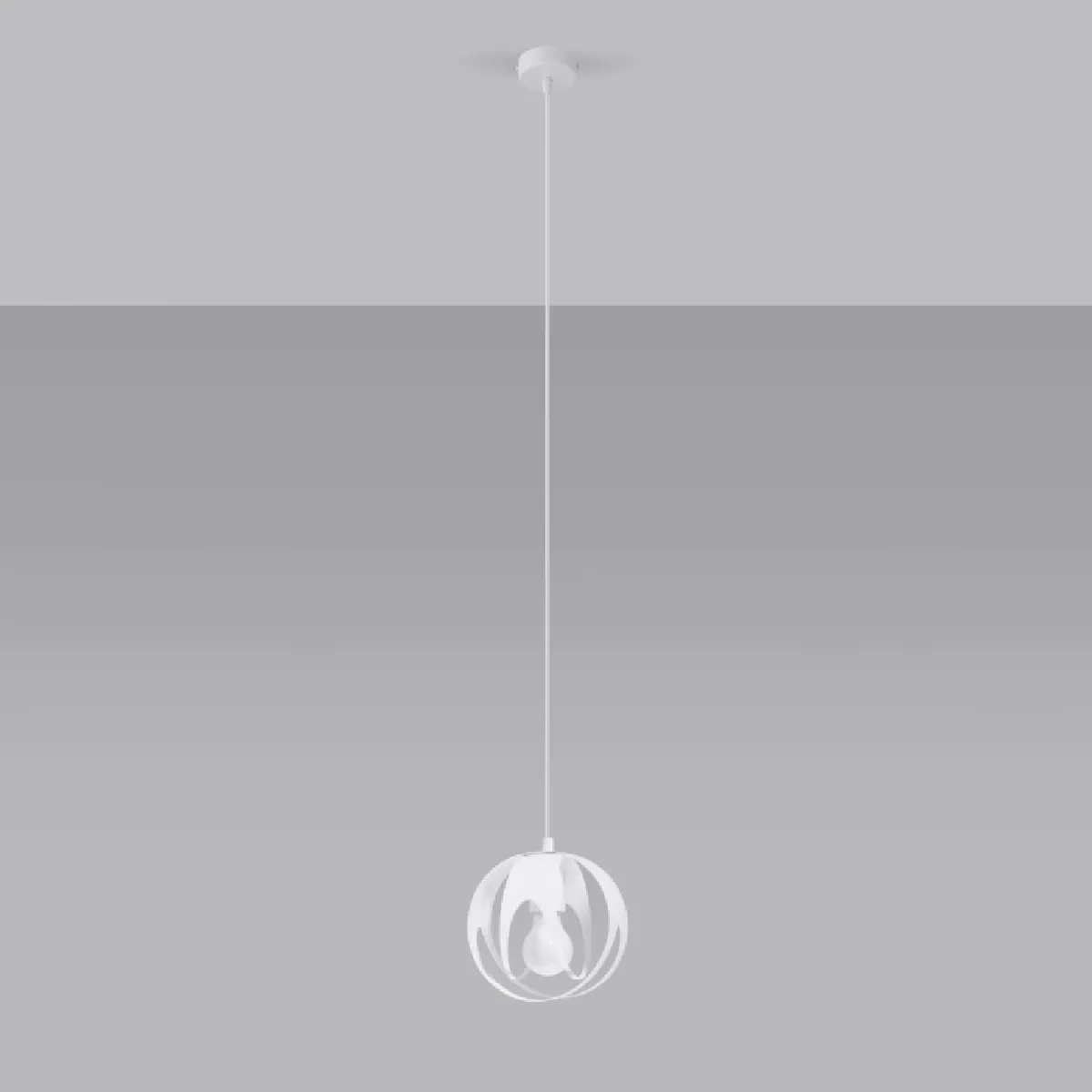 Lampe pendante Lineaaena 1 blanc 125 x 16 x 16( h x l x P en cm )