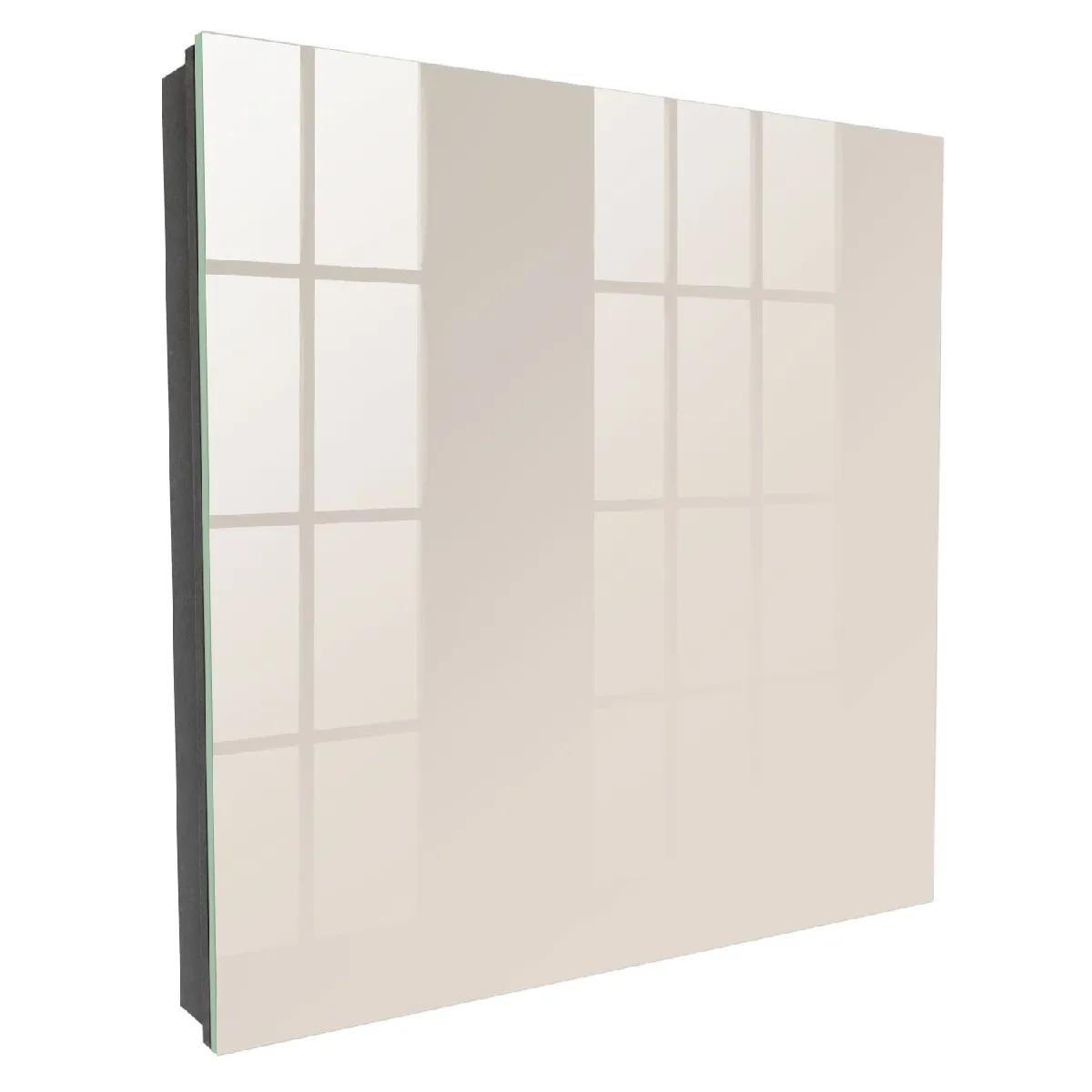Armoire À Clés - (30 Cm X 30 Cm) - Boîte À Clés Murale - Coffret De Rangement Pour Clés - Couleur Noire - Ouverture Vers La Gauche - Pour Maison Et Bureau - Pierre Rose