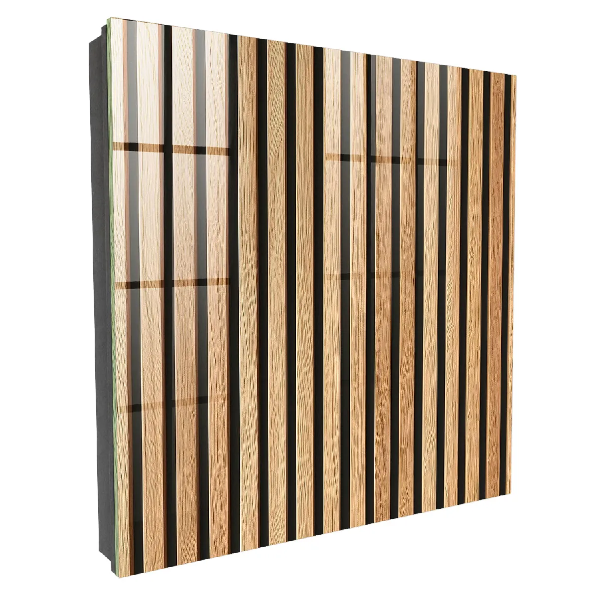 Armoire À Clés - (30 Cm X 30 Cm) - Boîte À Clés Murale - Coffret De Rangement Pour Clés - Couleur Noire - Ouverture Vers La Gauche - Pour Maison Et Bureau - Rayures Verticales