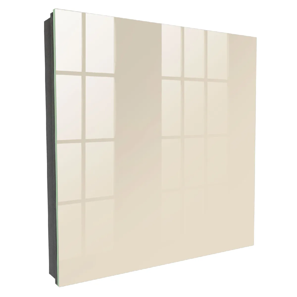 Armoire À Clés - (30 Cm X 30 Cm) - Boîte À Clés Murale - Coffret De Rangement Pour Clés - Couleur Noire - Ouverture Vers La Gauche - Pour Maison Et Bureau - Pierre De Lumière