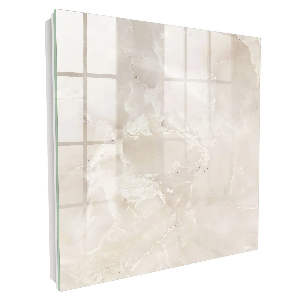 Armoire À Clés - (30 Cm X 30 Cm) - Boîte À Clés Murale - Coffret De Rangement Pour Clés - Couleur Blanche - Ouverture Vers La Gauche - Pour Maison Et Bureau - Élégance Du Marbre