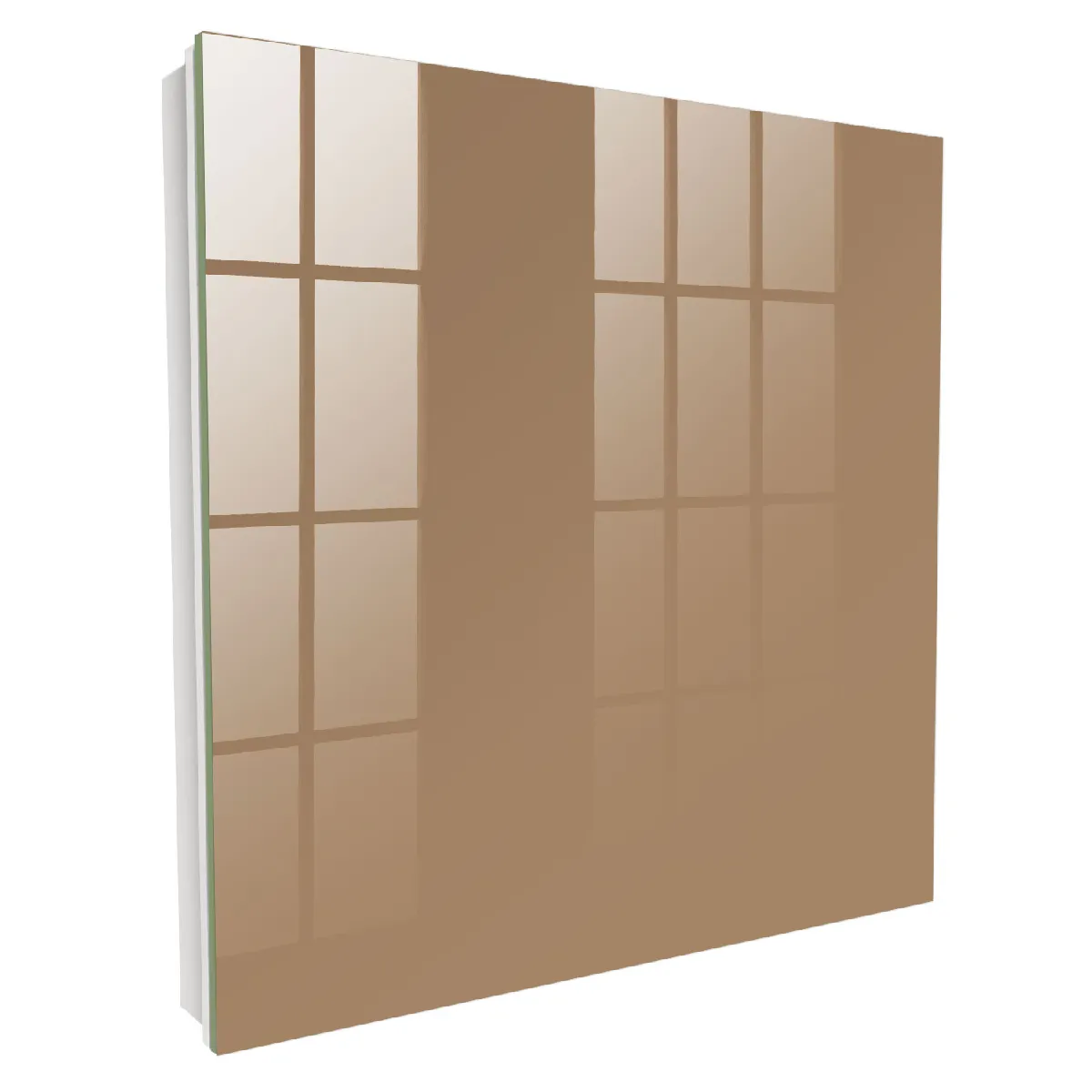 Armoire À Clés - (30 Cm X 30 Cm) - Boîte À Clés Murale - Coffret De Rangement Pour Clés - Couleur Blanche - Ouverture Vers La Droite - Pour Maison Et Bureau - Orange Foncé