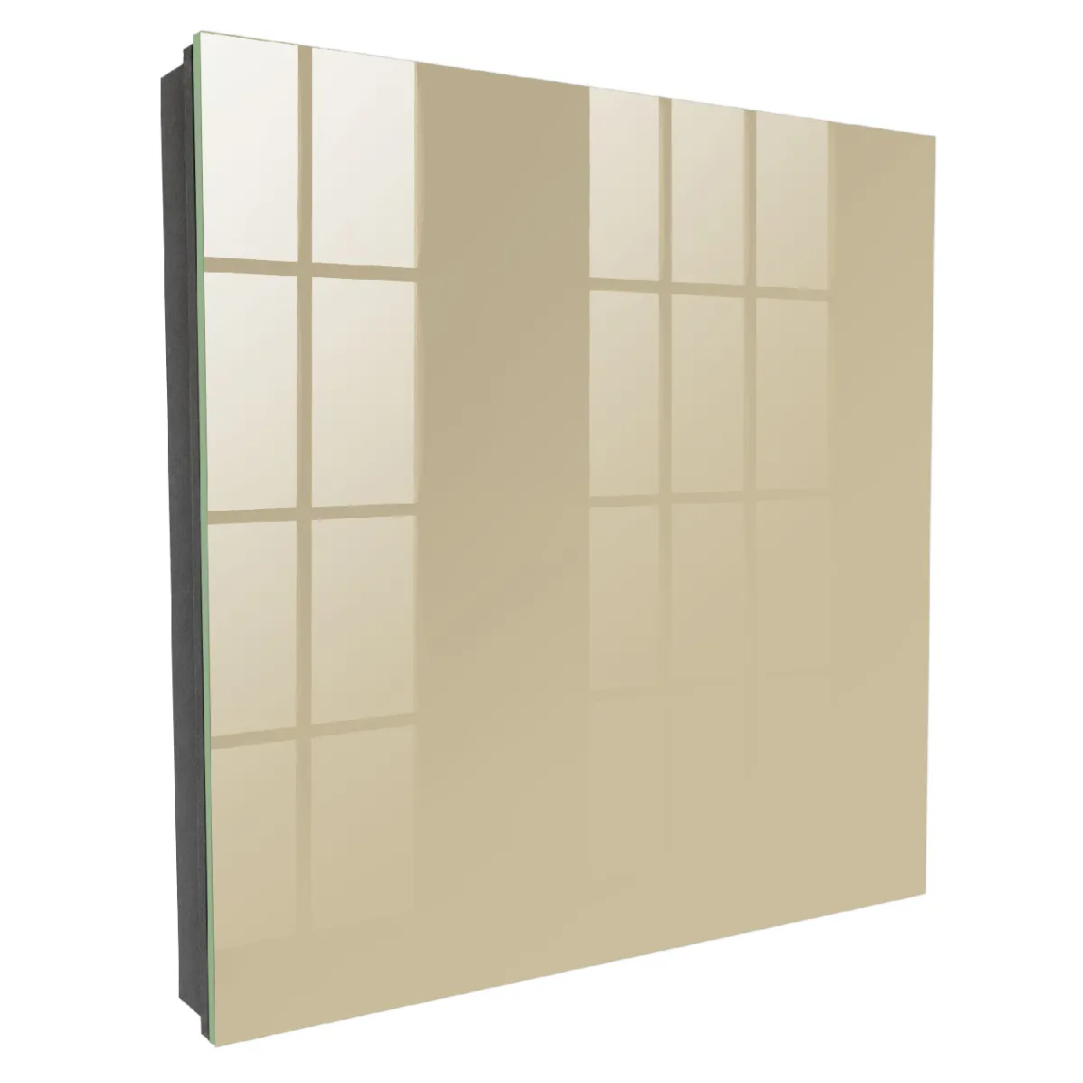 Armoire À Clés - (30 Cm X 30 Cm) - Boîte À Clés Murale - Coffret De Rangement Pour Clés - Couleur Noire - Ouverture Vers La Gauche - Pour Maison Et Bureau - Brun Discret