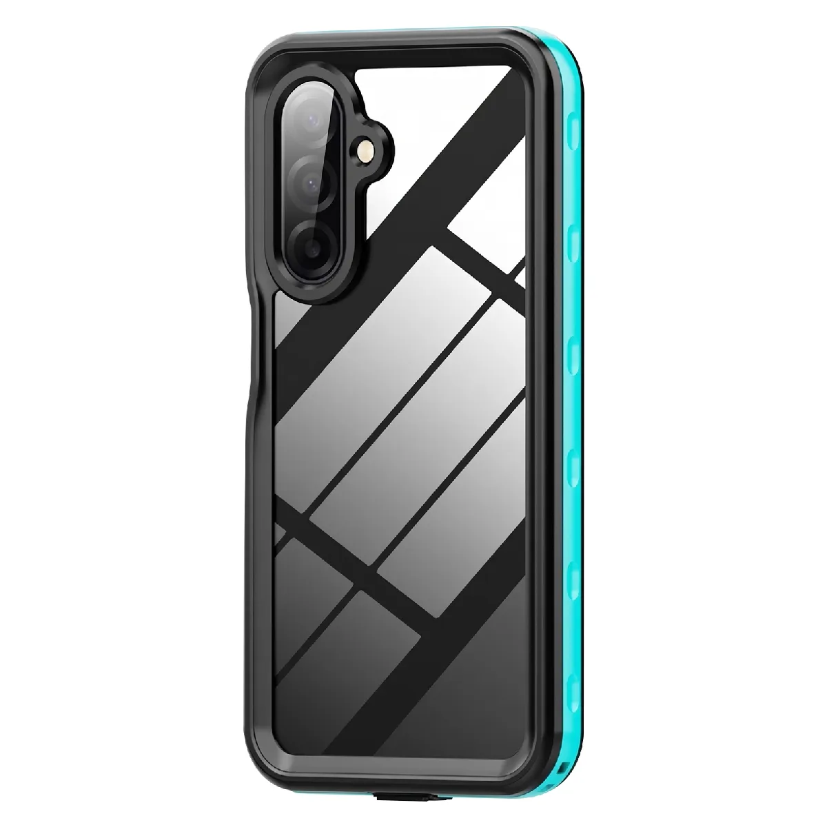 Coque Pour Galaxy A17 Étanche Ip68 Protection Intégrale Avec Dragonne Turquoise Redpepper