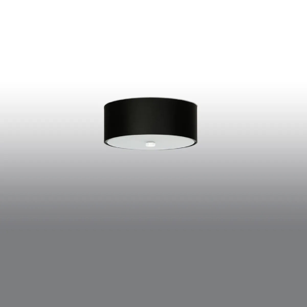 Plafonnier Calala 30 noir 22 x 30 x 30( h x l x P en cm )
