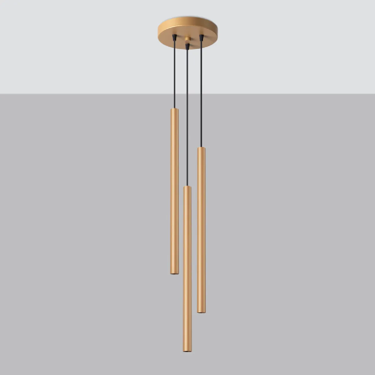 Lampe pendante Noraaeen 3P or 115 x 20 x 20( h x l x P en cm )