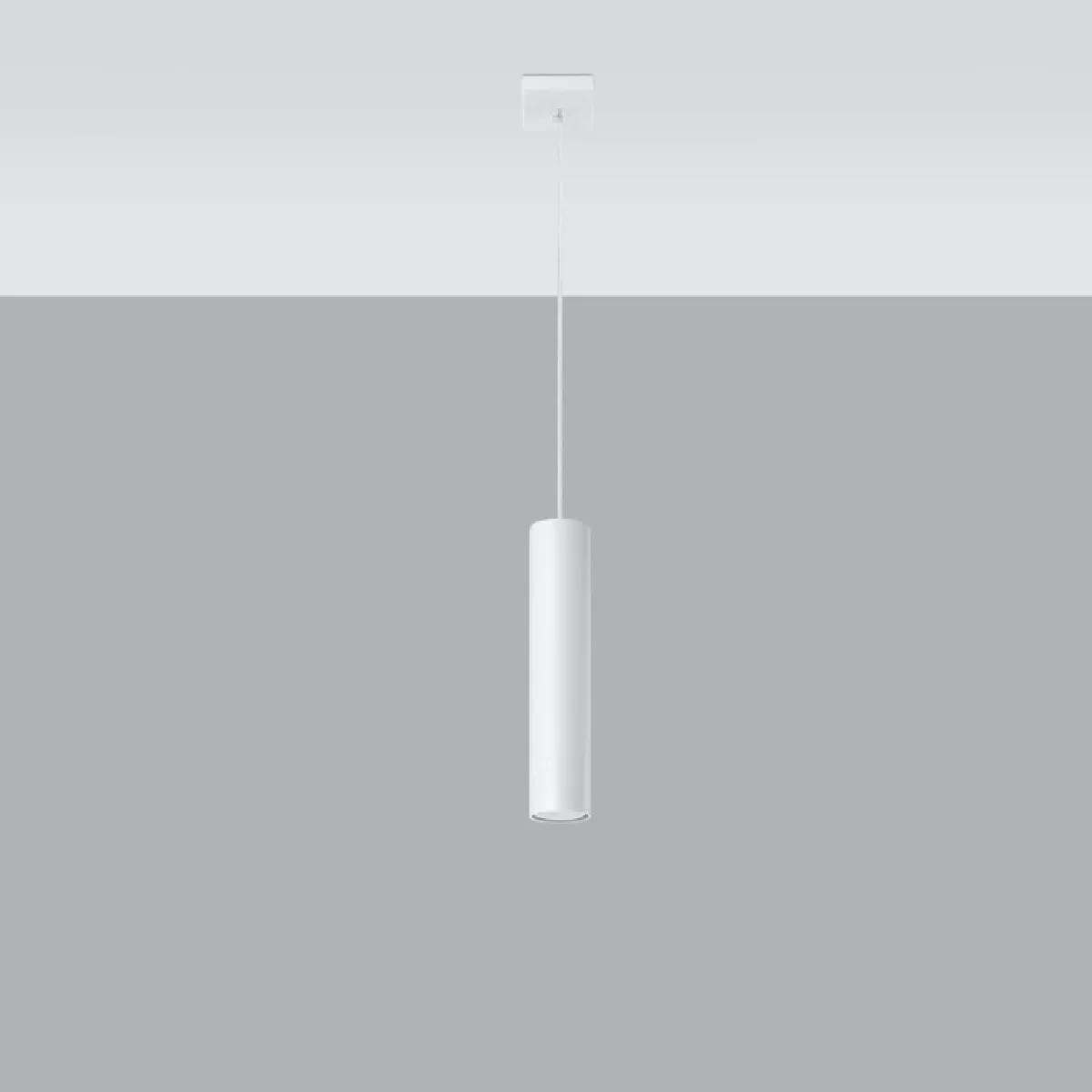 Lampe suspendue Noraaena 1 blanc 100 x 8 x 8( h x l x P en cm )