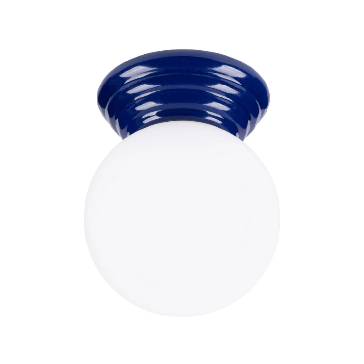 Plafonnier ZORI ultramarine IP44 12 x 12 x 16( h x l x P en cm )