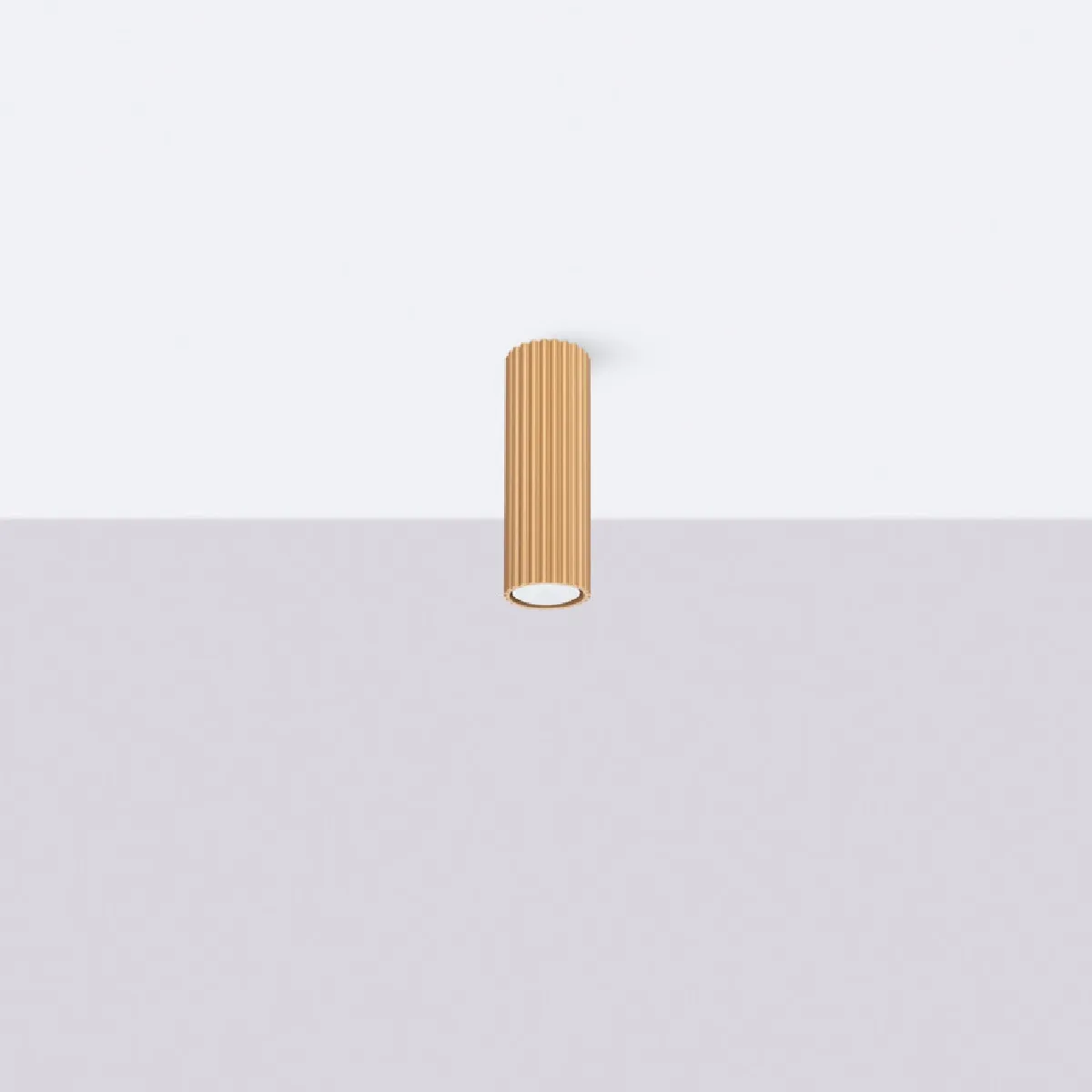 Plafonnier Elaen 20 or 20 x 6.5 x 6.5( h x l x P en cm )