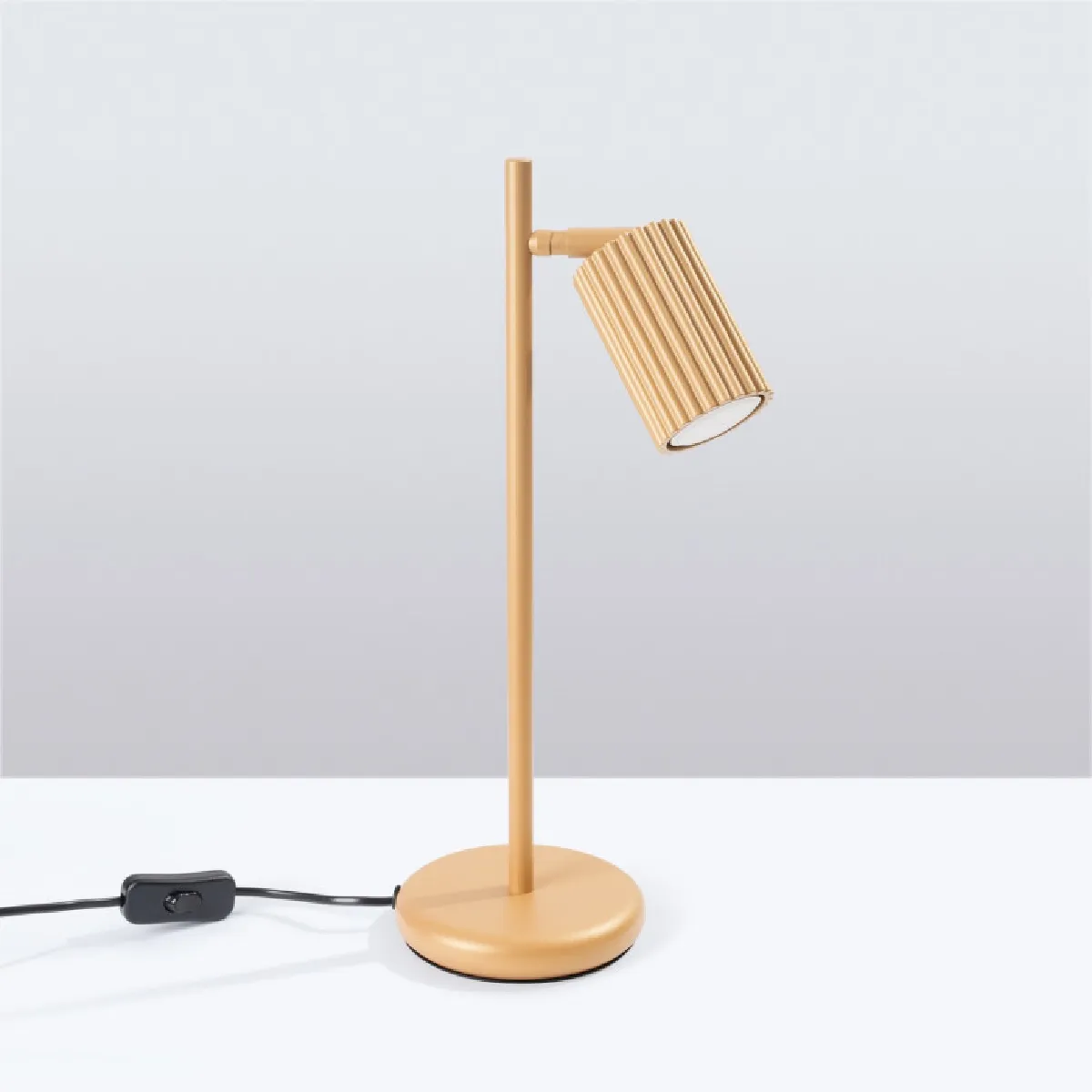 Lampe à poser Elaen or 43 x 14.5 x 19.5( h x l x P en cm )