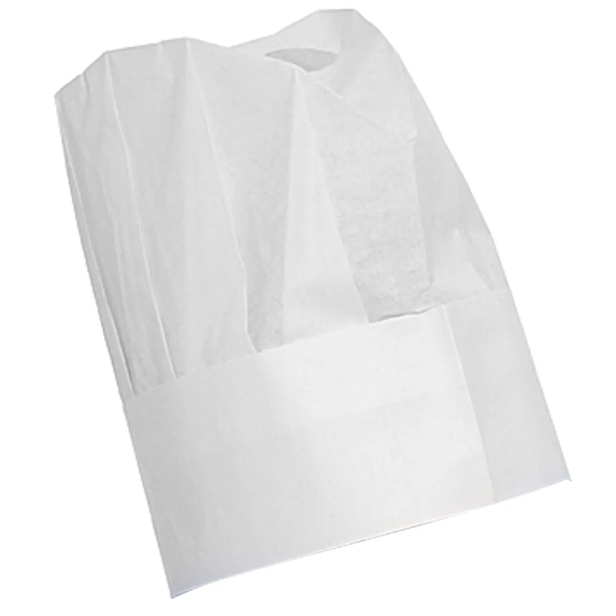 Toque chef - 10 unités Blanc 600x(H)230 mm - Hendi
