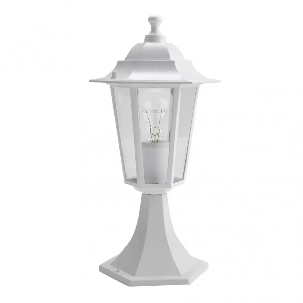 Abrila Auriga Applique Mural Extérieur Classique 1×E27 IP44, Blanc, 38X19X19 - Neuf