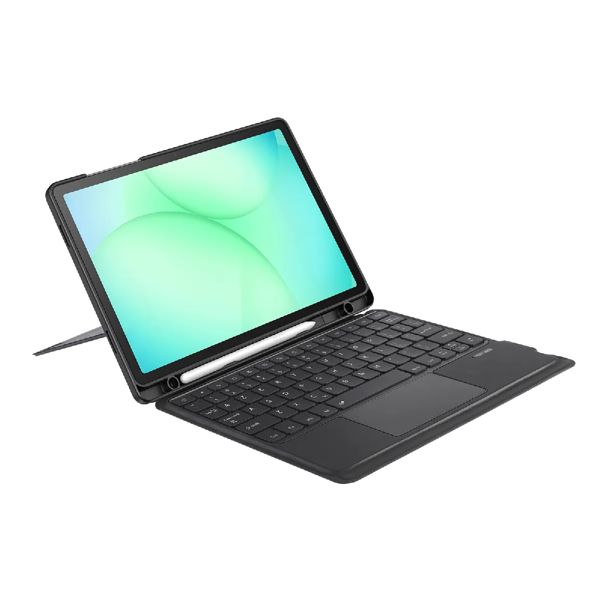 Étui Clavier Dux Ducis Étui Clavier Bluetooth Galaxy Tab A11 Plus A9 Plus Azerty Noir Polyurethane