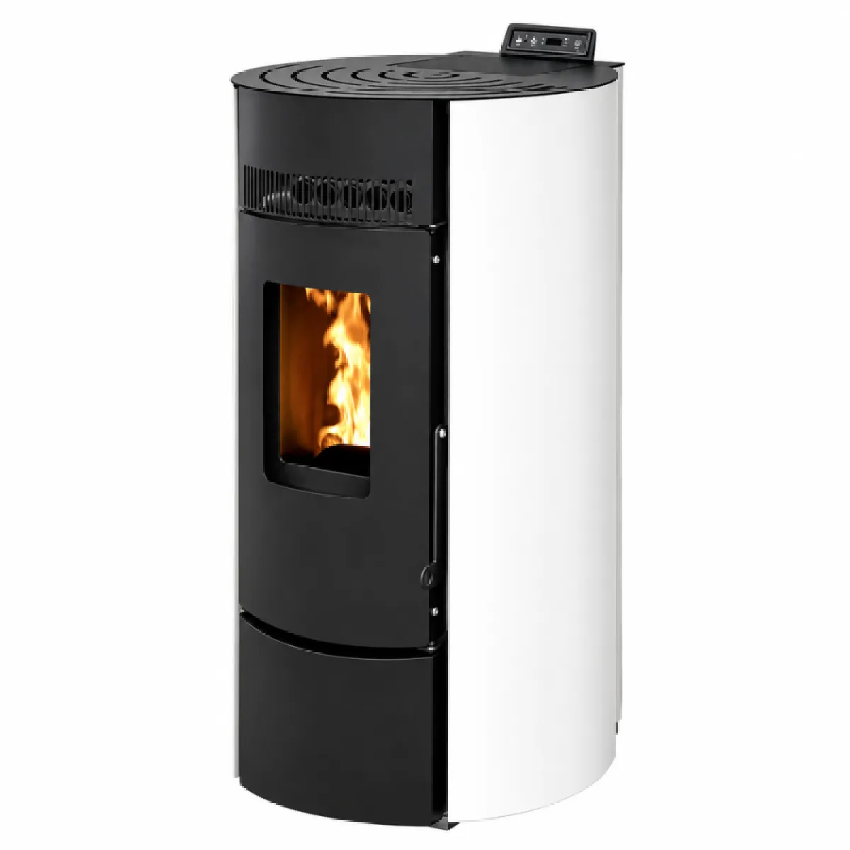 Poêle à granulés étanche LEANDRO 9 kW - Blanc