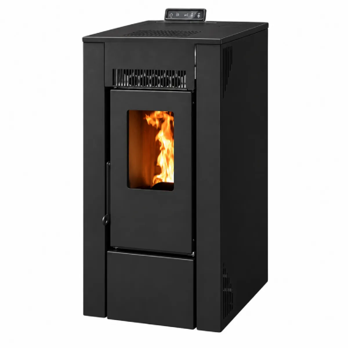 Poêle à granulés étanche GIOIA 9 kW - Noir