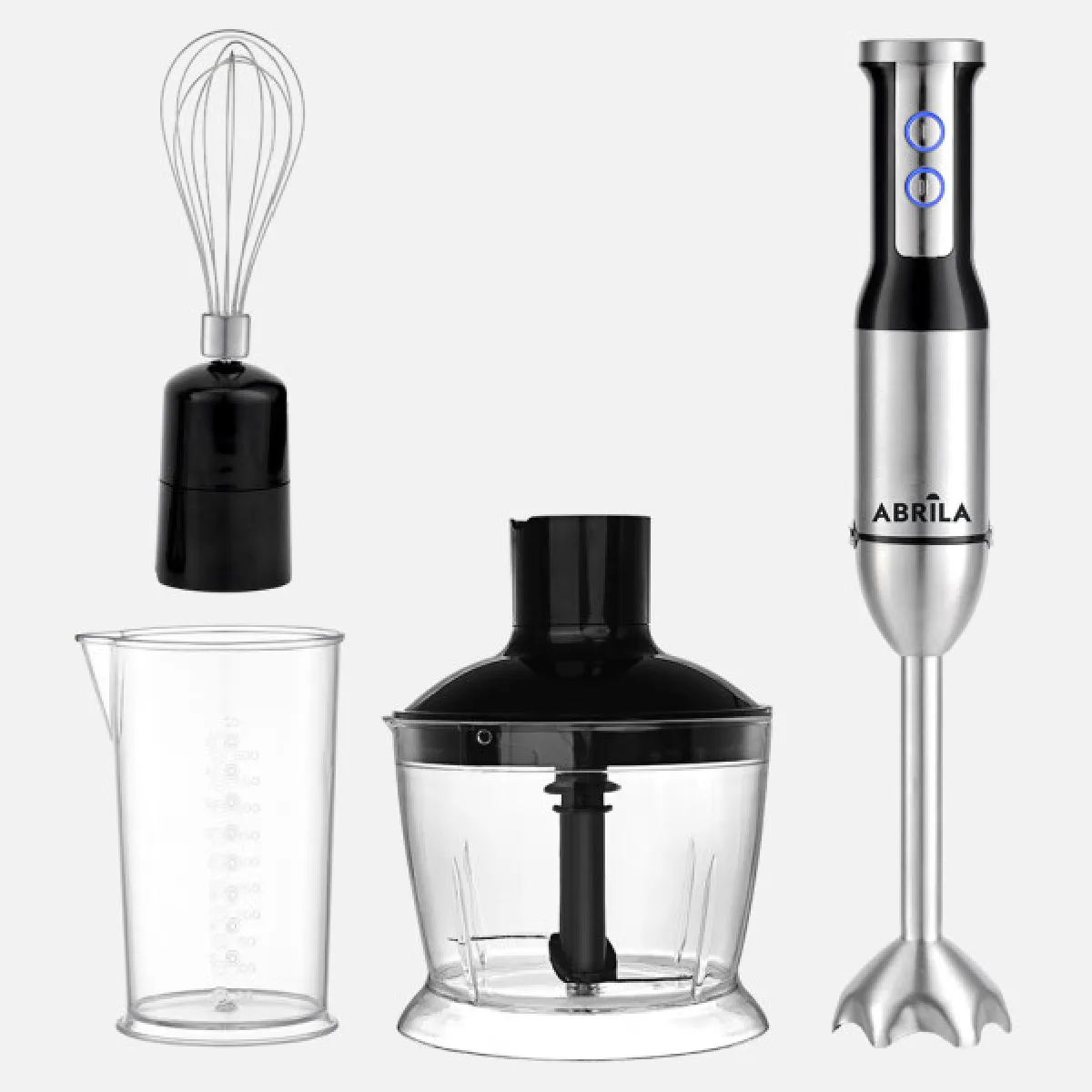 Abrila Triana Batteur Plongeant 1500 W, 2 Vitesses, Accessoires de Cuisine, - Neuf