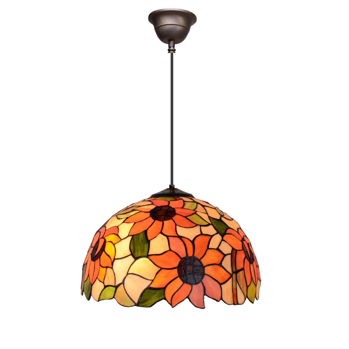 Suspension avec câble Tiffany série Diamond D-30 cm