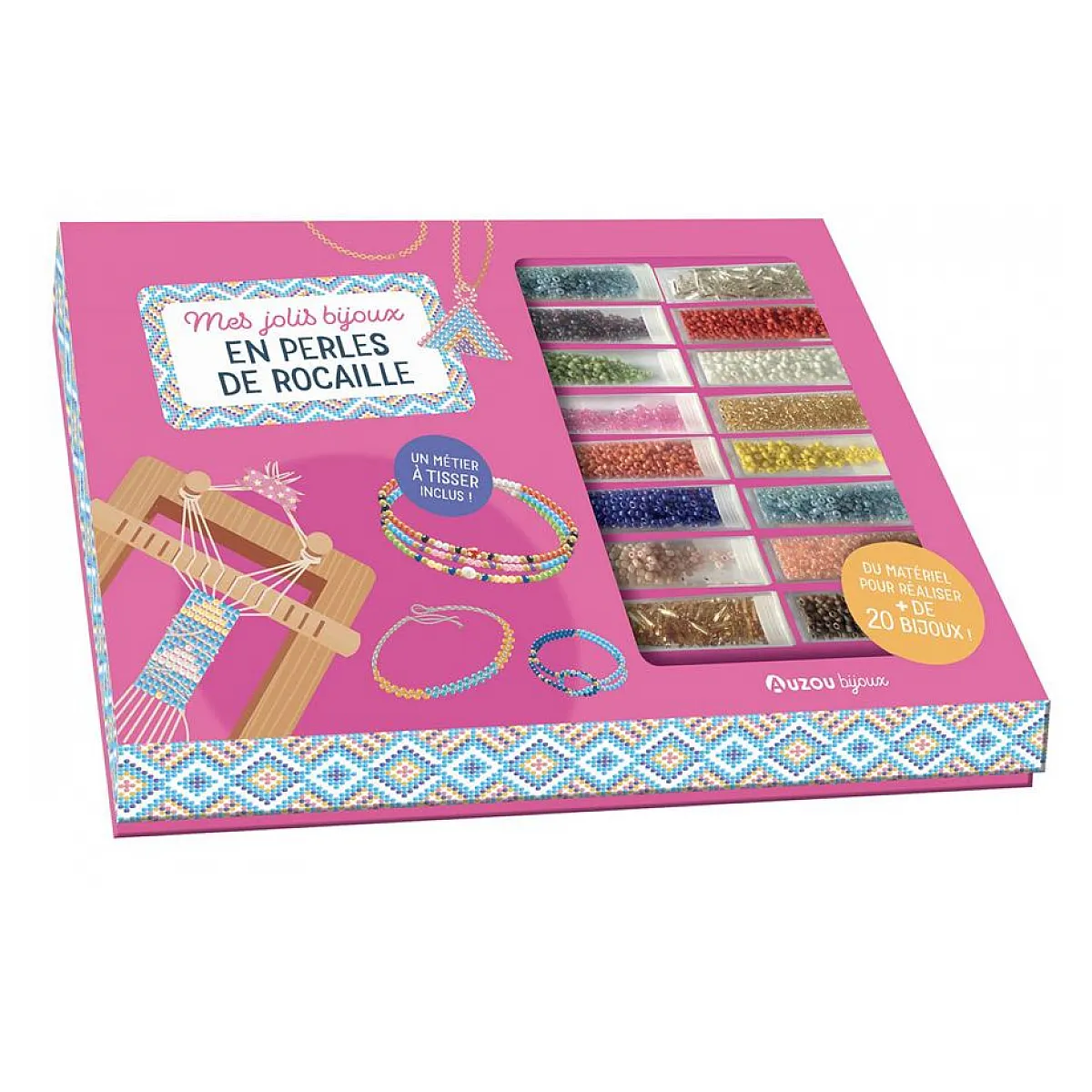 Ma boîte à bijoux - Mes jolis bijoux en perles de rocaille