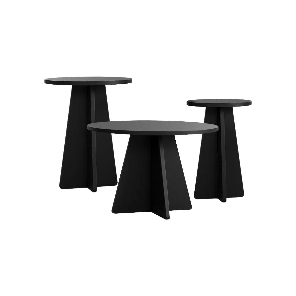 Ensemble de 3 tables basses