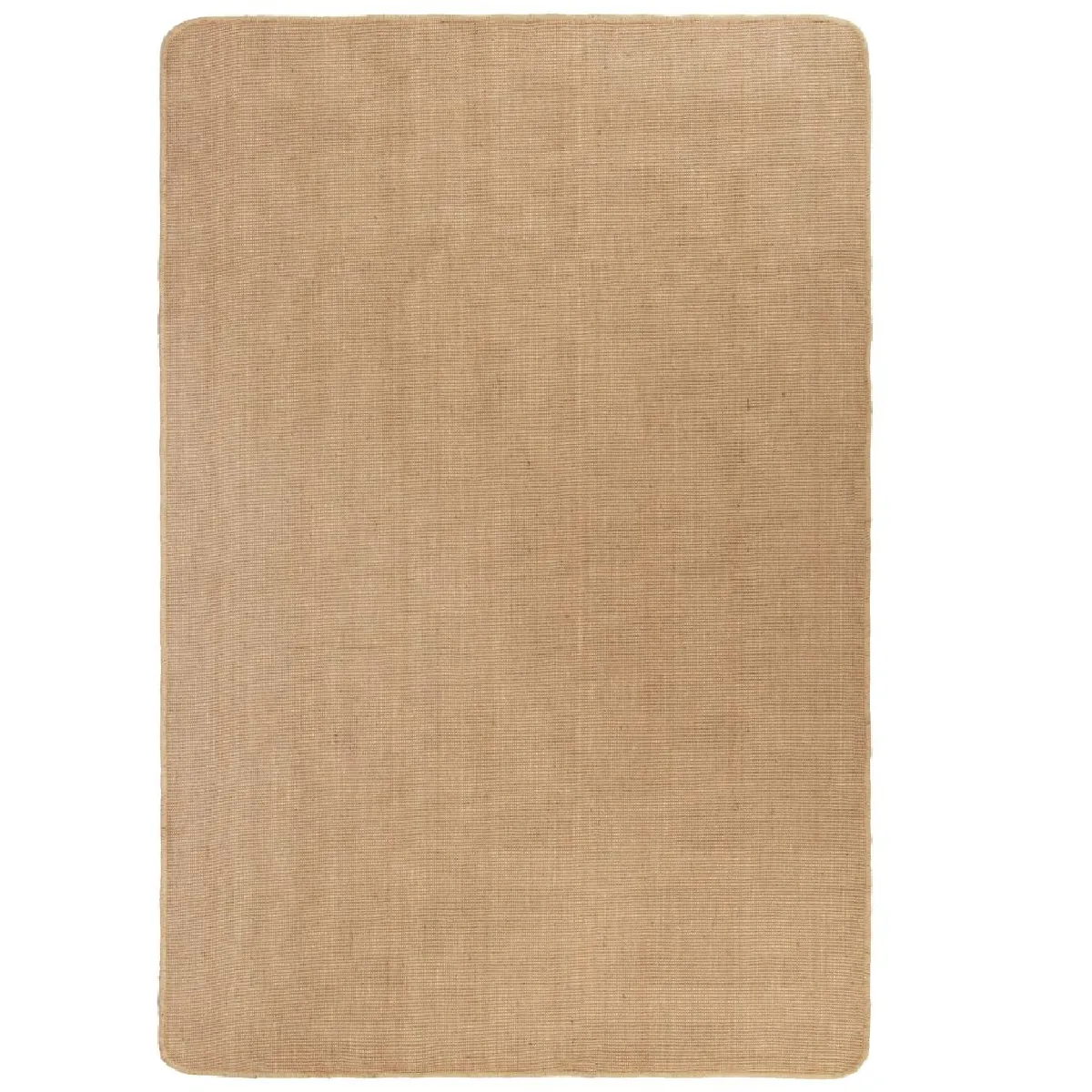 Tapis En Jute Avec Support En Latex 160 X 230 Cm Naturel Dec023896