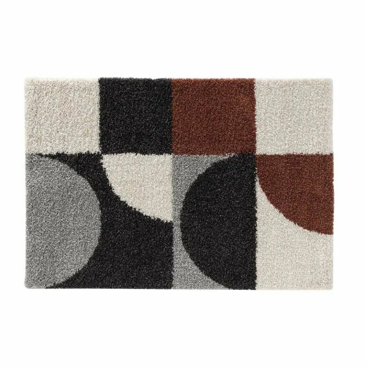 Tapis Déco Imprimé "pola" 120x170cm Multicolore