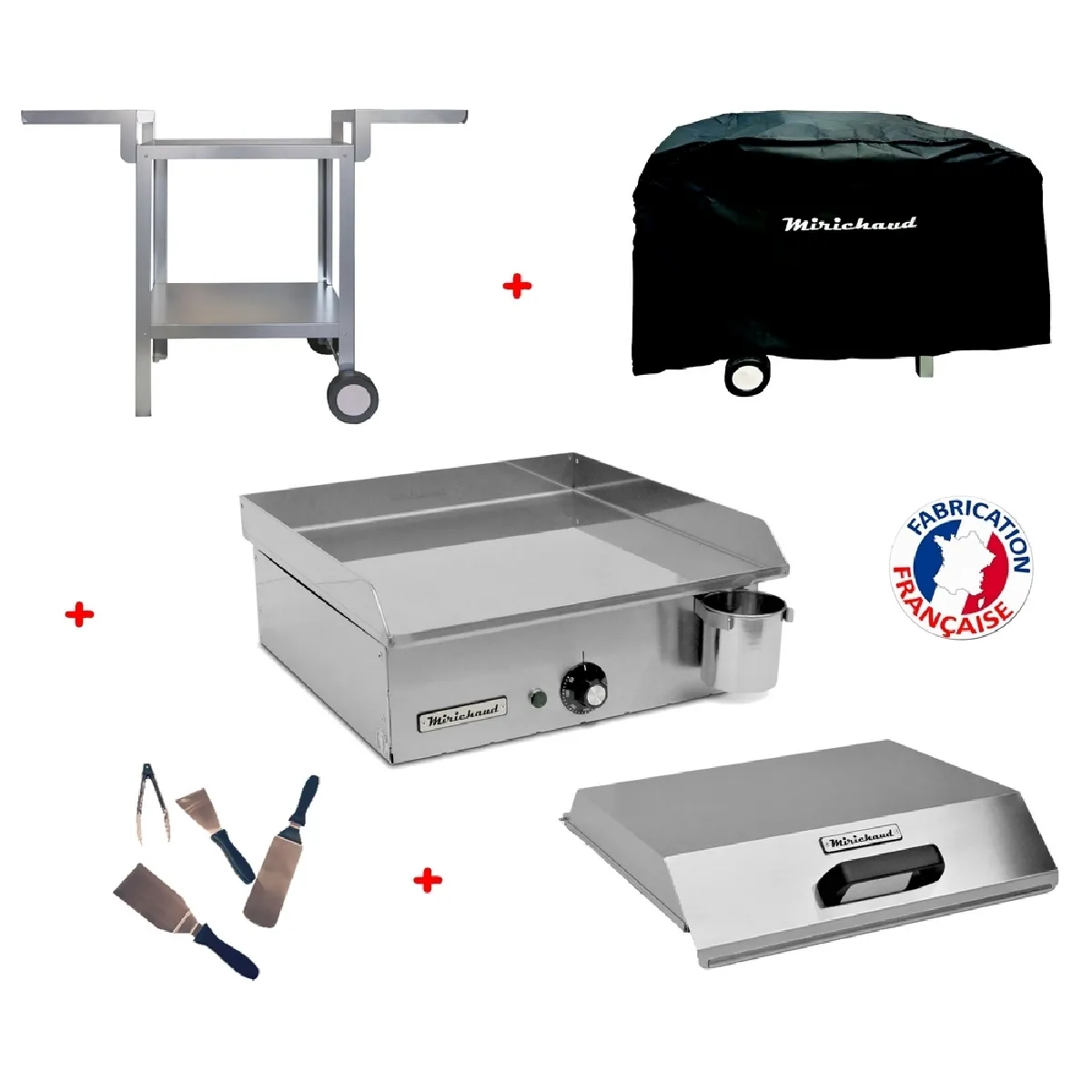 Pack Plancha Électrique Neo E420 + Chariot + Accessoires -