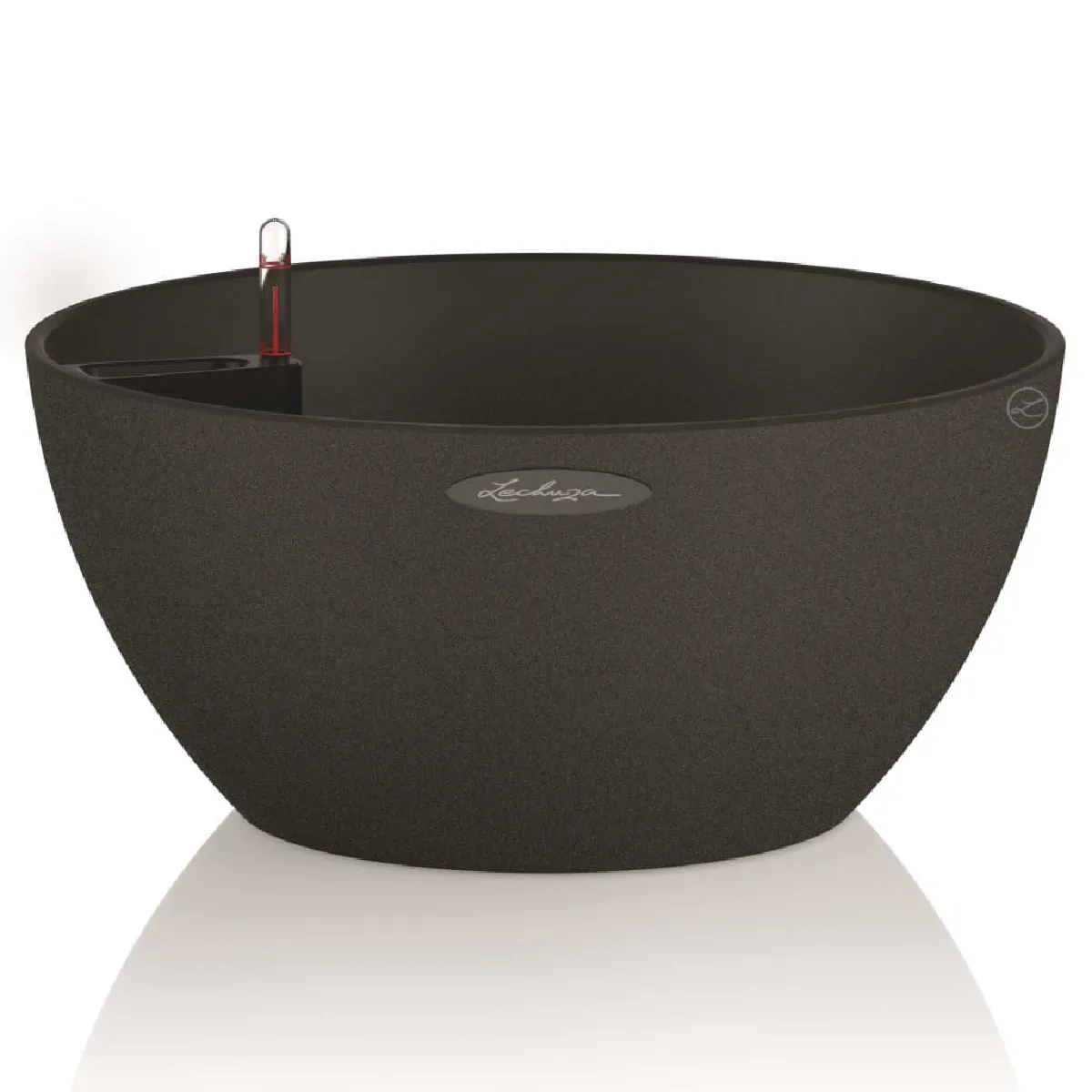Lechuza Cubeto color 30, noir graphite 1,6 L D. 30 x 13