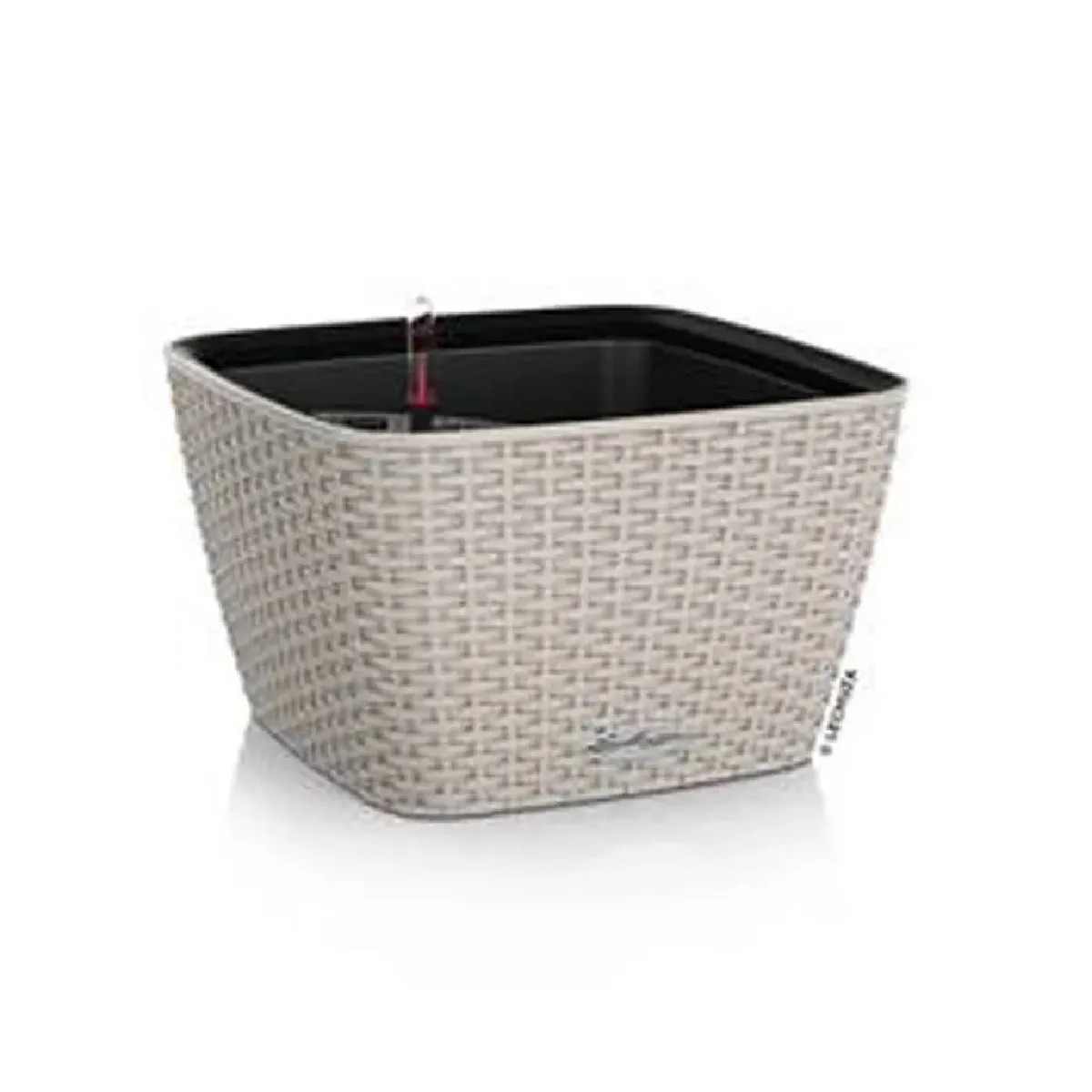Jardinière Bacino Cottage All-in-one 30x30 Cm Marron Sable Lechuza