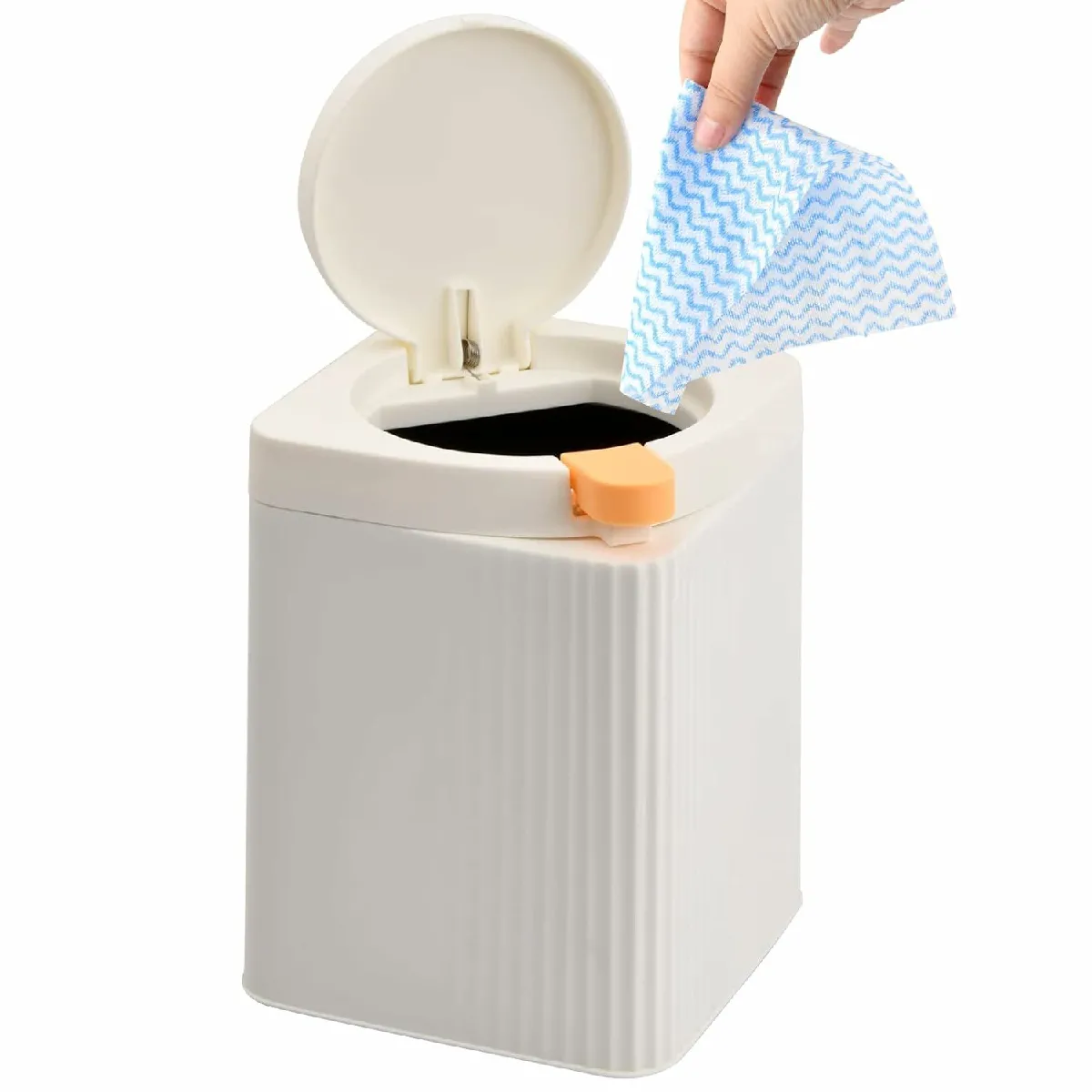 Petite Poubelle De Table De 2,5l Blanc