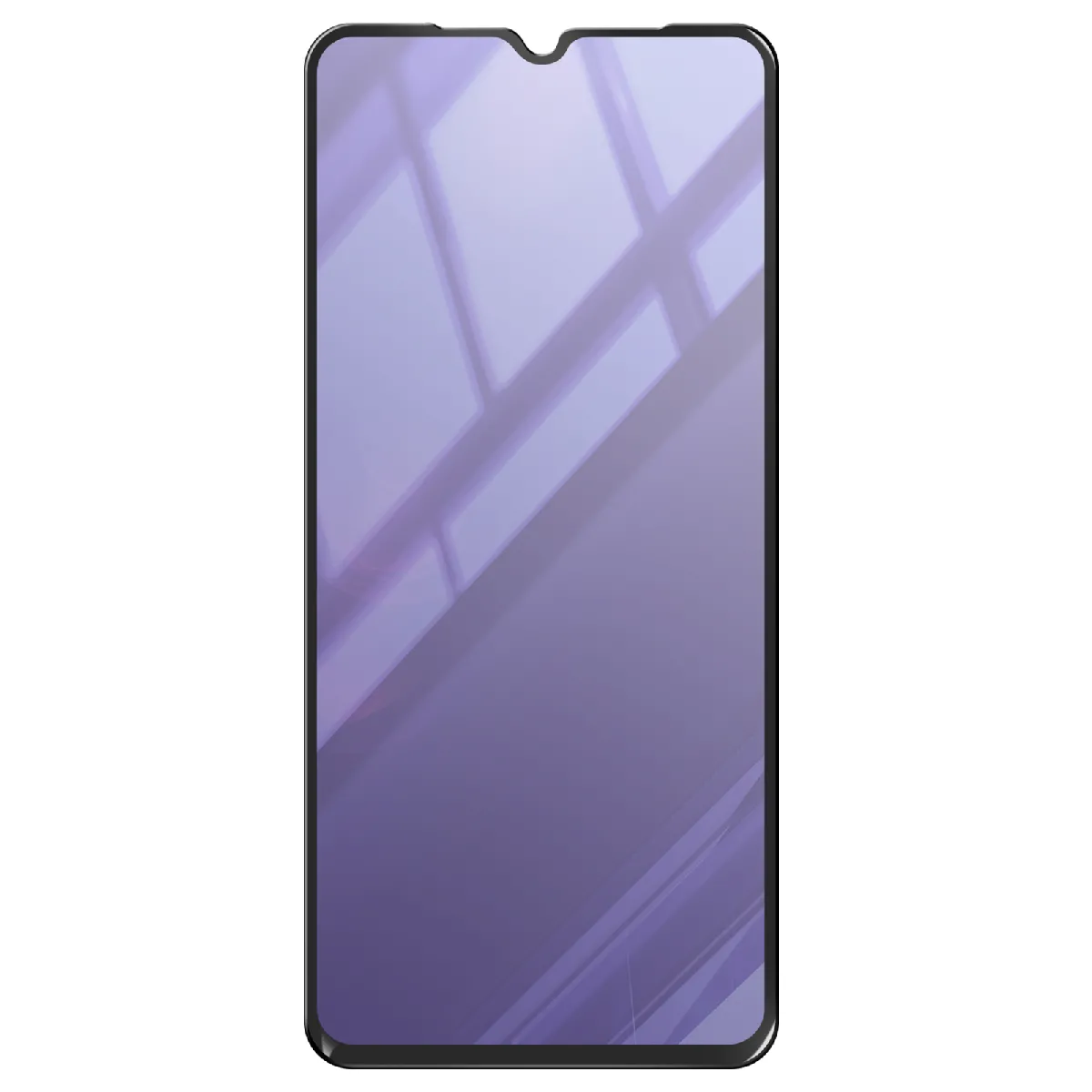 Protège Écran Pour Galaxy A14 4g Et 5g Verre Trempé Anti-lumière Bleue Noir